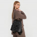 Женский кожаный рюкзак 8122-2 BLACK